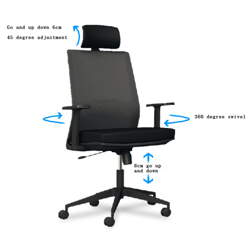 Prezzo all&#39;ingrosso Sedia da ufficio moderna permeabile all&#39;aria della sedia regolabile